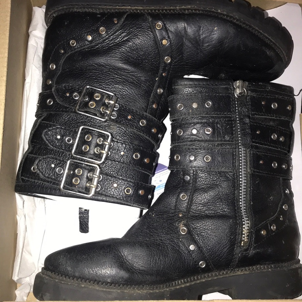 Zara girl Leather boots